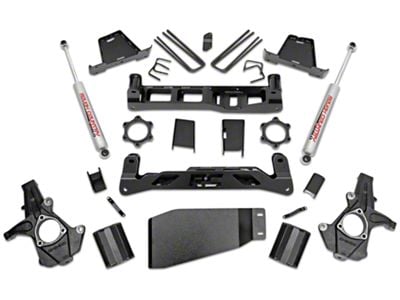 Rough Country 7.50-Inch Suspension Lift Kit with Premium N3 Shocks (07-13 4WD Sierra 1500)