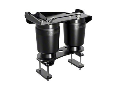 LOGIQ ReadyAIR Load Leveling Helper Air Spring Kit (23-25 F-350 Super Duty w/ Factory Overload Springs & w/o Rear Height Sensors, Excluding Limited & Platinum)