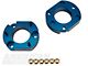 ReadyLIFT 2 Inch Billet Aluminum Leveling Kit; Anodized Blue (04-14 2WD/4WD F-150)