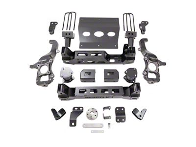 ReadyLIFT 6-Inch Big Suspension Lift Kit (21-24 4WD F-150 w/ CCD System & w/o BlueCruise, Excluding Raptor & Tremor)