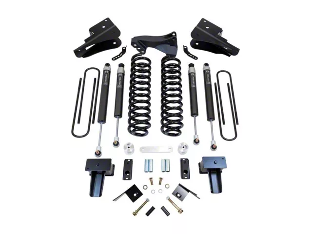 ReadyLIFT 4-Inch Coil Spring Suspension Lift Kit with Falcon 1.1 Monotube Shocks (23-24 4WD 6.7L Powerstroke F-250 Super Duty)