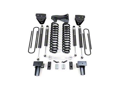 ReadyLIFT 4-Inch Coil Spring Suspension Lift Kit with Falcon 1.1 Monotube Shocks (17-22 4WD 6.7L Powerstroke F-250 Super Duty SRW)