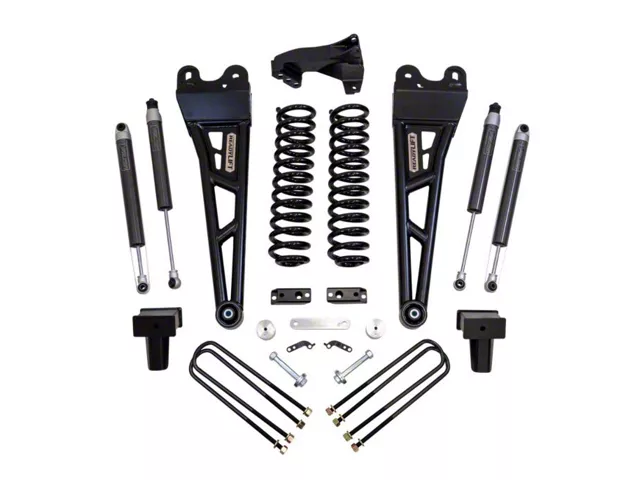 ReadyLIFT 4-Inch Coil Spring Suspension Lift Kit with Falcon 1.1 Monotube Shocks (17-22 4WD 6.7L Powerstroke F-250 Super Duty)