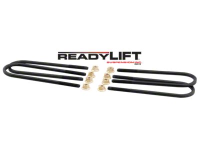 ReadyLIFT U-Bolt Kit; 365mm (99-10 4WD F-250 Super Duty)