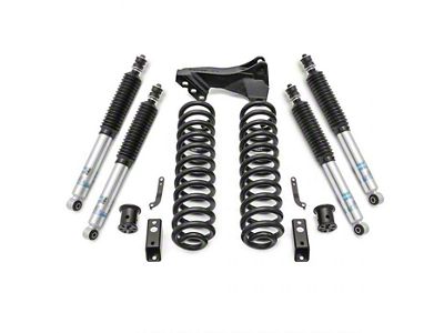 ReadyLIFT 2.50-Inch Coil Spring Front Suspension Lift Kit with Bilstein Front and Rear Shocks (17-22 4WD 6.7L Powerstroke F-350 Super Duty)