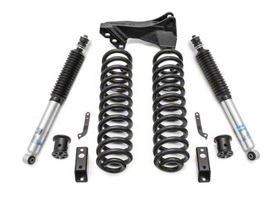 ReadyLIFT 2.50-Inch Coil Spring Front Suspension Lift Kit with Bilstein Front Shocks and Front Track Bar Bracket (11-16 4WD 6.7L Powerstroke F-350 Super Duty)