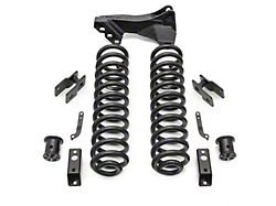 ReadyLIFT 2.50-Inch Coil Spring Front Suspension Lift Kit with Front Shock Extensions and Front Track Bar Bracket (11-19 4WD 6.7L Powerstroke F-350 Super Duty)