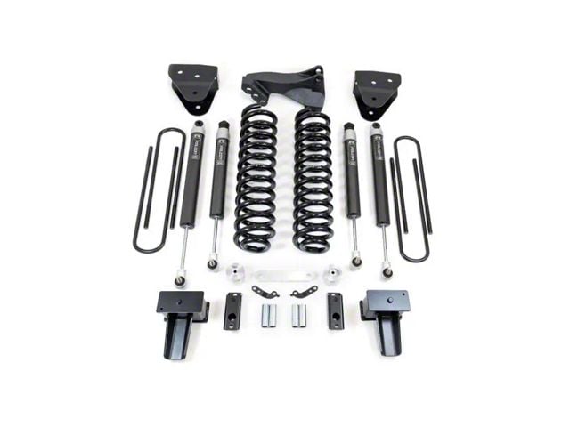 ReadyLIFT 4-Inch Coil Spring Suspension Lift Kit with Falcon 1.1 Monotube Shocks (17-22 4WD 6.7L Powerstroke F-350 Super Duty SRW)