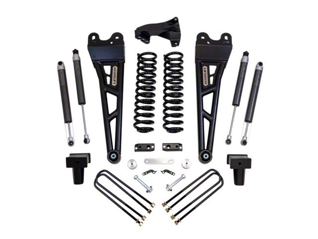ReadyLIFT 4-Inch Coil Spring Suspension Lift Kit with Falcon 1.1 Monotube Shocks (17-22 4WD 6.7L Powerstroke F-350 Super Duty)