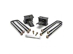 ReadyLIFT 4-Inch Flat Rear Lift Block Kit for 2-Piece Driveshafts (17-25 F-350 Super Duty)