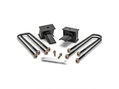 ReadyLIFT 4-Inch Flat Rear Lift Block Kit for 2-Piece Driveshafts (17-25 F-350 Super Duty)