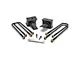 ReadyLIFT 4-Inch Flat Rear Lift Block Kit for 2-Piece Driveshafts (17-24 F-350 Super Duty)