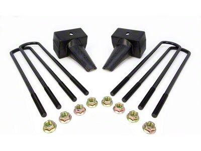 ReadyLIFT 4-Inch Rear Lift Blocks (11-16 4WD F-350 Super Duty w/ 1-Piece Driveshaft)