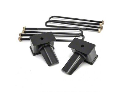 ReadyLIFT 4-Inch Tapered Rear Lift Block Kit for 1-Piece Driveshafts (17-25 F-350 Super Duty)