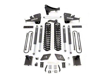 ReadyLIFT 7-Inch Coil Spring Suspension Lift Kit with Falcon 1.1 Monotube Shocks (17-22 4WD 6.7L Powerstroke F-350 Super Duty SRW)