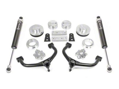 ReadyLIFT 4-Inch Front / 2-Inch Rear SST Suspension Lift Kit with Falcon 1.1 Monotube Rear Shocks (09-18 4WD RAM 1500 w/o Air Ride)