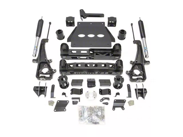 ReadyLIFT 6-Inch Suspension Lift Kit with Bilstein Shocks (19-24 4WD RAM 1500 w/ Air Ride, Excluding TRX)