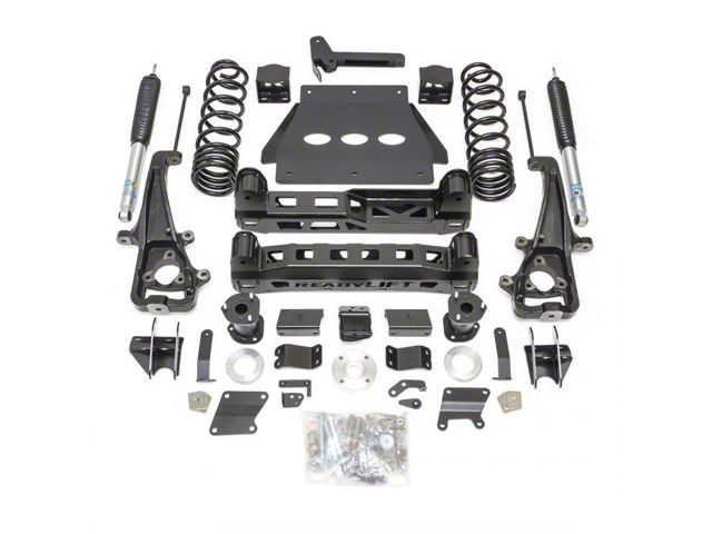 ReadyLIFT 6-Inch Suspension Lift Kit with Bilstein Shocks for 22XL Wheel Models (19-24 4WD RAM 1500 w/o Air Ride, Excluding TRX)