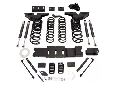 ReadyLIFT 6-Inch Coil Spring Suspension Lift Kit with Falcon 1.1 Monotube Shocks (19-24 4WD 6.7L Standard Output RAM 2500 w/ 68RFE Transmission & w/o Air Ride, Excluding Power Wagon)
