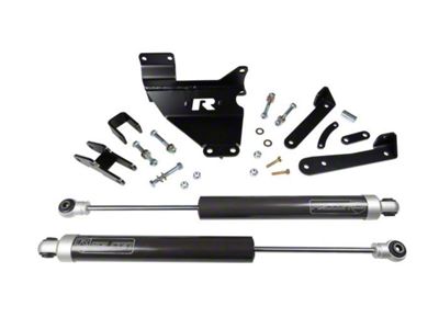 ReadyLIFT Dual Steering Stabilizer Kit with Falcon Steering Stabilizers (13-24 RAM 3500)