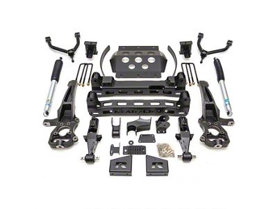 ReadyLIFT 8-Inch Big Lift Suspension Lift Kit with Bilstein 5100 Shocks (19-25 4WD Sierra 1500, Excluding AT4)