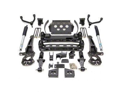 ReadyLIFT 8-Inch Big Lift Suspension Lift Kit with Bilstein 5100 Shocks (19-24 4WD Sierra 1500, Excluding AT4)