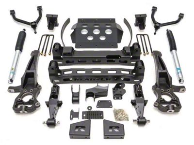 ReadyLIFT 8-Inch Big Suspension Lift Kit with Bilstein Shocks (19-25 Sierra 1500, Excluding Diesel, AT4 & Denali)