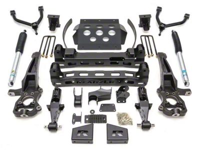 ReadyLIFT 8-Inch Big Suspension Lift Kit with Bilstein Shocks (19-24 Sierra 1500, Excluding Diesel, AT4 & Denali)