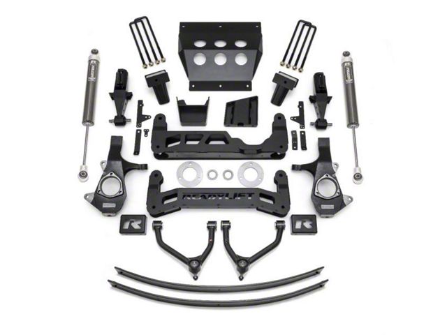 ReadyLIFT 9-Inch Suspension Lift Kit with Falcon 1.1 Monotube Shocks (14-16 Sierra 1500 w/ Stock Cast Steel Control Arms, Excluding Denali)