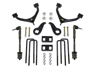 ReadyLIFT 3.50-Inch Front / 1-Inch Rear SST Suspension Lift Kit with Fabricated Control Arms (11-19 Sierra 2500 HD)