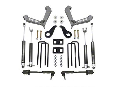 ReadyLIFT 3.50-Inch Front / 2-Inch Rear SST Suspension Lift Kit with Fabricated Control Arms and Falcon 1.1 Monotube Shocks (11-19 Sierra 2500 HD)