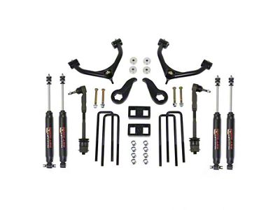 ReadyLIFT 3.50-Inch Front / 2-Inch Rear Tubular Arm SST Suspension Lift Kit with SST3000 Shocks (11-19 Sierra 2500 HD)