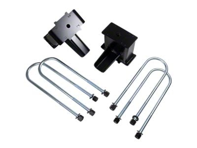 ReadyLIFT 6-Inch Rear Lift Block Kit (19-25 Silverado 1500 w/ Mono-Leaf Springs)