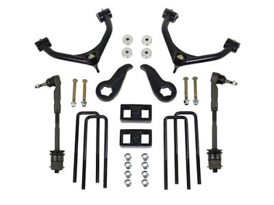ReadyLIFT 3.50-Inch Front / 1-Inch Rear SST Suspension Lift Kit with Fabricated Control Arms (11-19 Silverado 2500 HD)