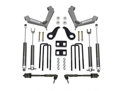 ReadyLIFT 3.50-Inch Front / 2-Inch Rear SST Suspension Lift Kit with Fabricated Control Arms and Falcon 1.1 Monotube Shocks (11-19 Silverado 2500 HD)