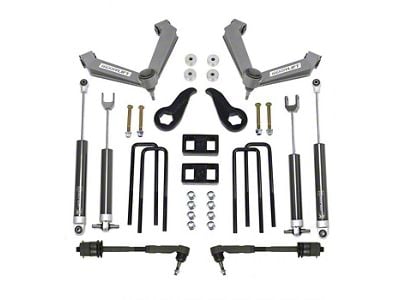 ReadyLIFT 3.50-Inch Front / 2-Inch Rear SST Suspension Lift Kit with Fabricated Control Arms and Falcon 1.1 Monotube Shocks (11-19 Silverado 2500 HD)