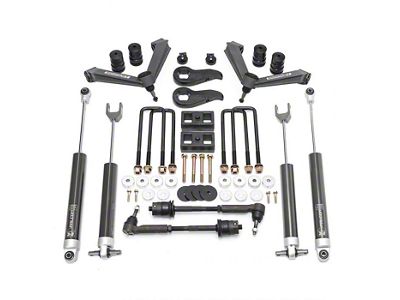 ReadyLIFT 3.50-Inch SST Suspension Lift Kit with Fabricated Control Arms and Falcon 1.1 Monotube Shocks (20-24 Silverado 2500 HD)