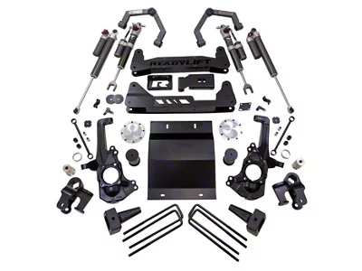 ReadyLIFT 8-Inch MAX3.3 Suspension Lift Kit with Falcon 3.3 Monotube Shocks and Upper Control Arms (20-25 Silverado 2500 HD)