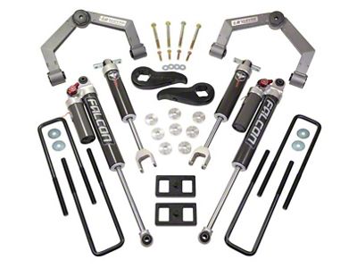 ReadyLIFT 3-Inch SST 2.1 Suspension Lift Kit with Fabricated Control Arms and Falcon 1.1 Monotube Shocks (11-19 Silverado 3500 HD)