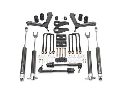 ReadyLIFT 3.50-Inch SST Suspension Lift Kit with Fabricated Control Arms and Falcon 1.1 Monotube Shocks (20-24 Silverado 3500 HD)