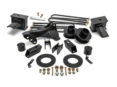ReadyLIFT 2.50-Inch SST Suspension Lift Kit with 4-Inch Rear Tapered Blocks (17-24 4WD F-250 Super Duty w/ 1-Piece Drive Shaft)