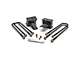 ReadyLIFT 4-Inch Flat Rear Lift Block Kit for 2-Piece Driveshafts (17-24 F-250 Super Duty)