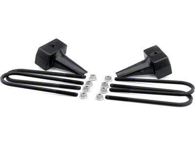 ReadyLIFT 4-Inch Rear Lift Blocks (11-16 4WD F-250 Super Duty w/ 2-Piece Driveshaft)