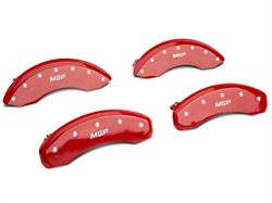 MGP Brake Caliper Covers; Red; Front and Rear (97-03 F-150, Excluding Lightning)
