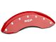 MGP Brake Caliper Covers; Red; Front and Rear (97-03 F-150, Excluding Lightning)