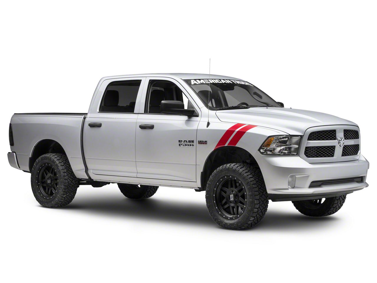 SEC10 RAM 1500 Red Hash Marks R105411 (09-18 RAM 1500)
