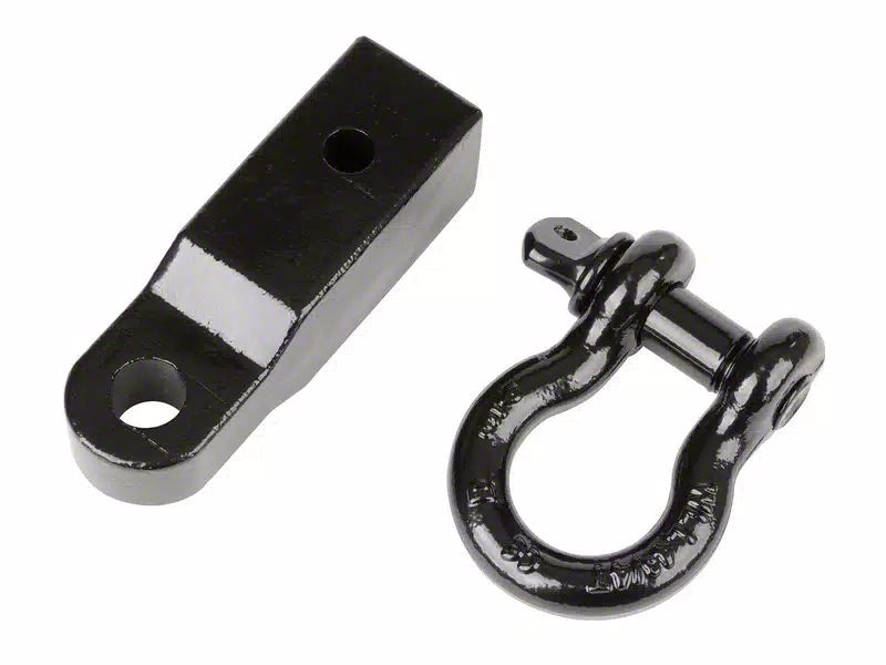 Rough Country RS157A D-Ring Shackle Kit - 2" Receiver Hitch Mount, 41,000 Lb Capacity 3 thumbnail image
