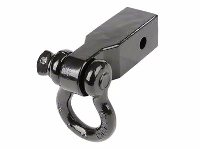 RedRock 2-Inch Receiver Hitch D-Ring Shackle Assembly (Universal; Some Adaptation May Be Required)