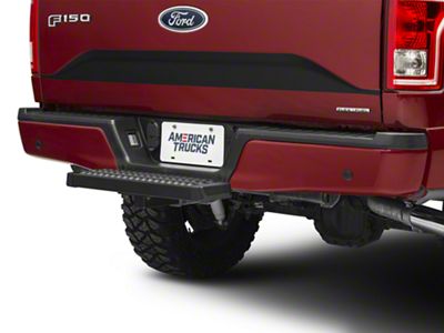 RedRock Aluminum Hitch Step for 2-Inch Receiver; Black (Universal; Some Adaptation May Be Required)