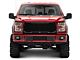 RedRock Baja Upper Replacement Grille with LED Lighting; Gloss Black (15-17 F-150, Excluding Raptor)